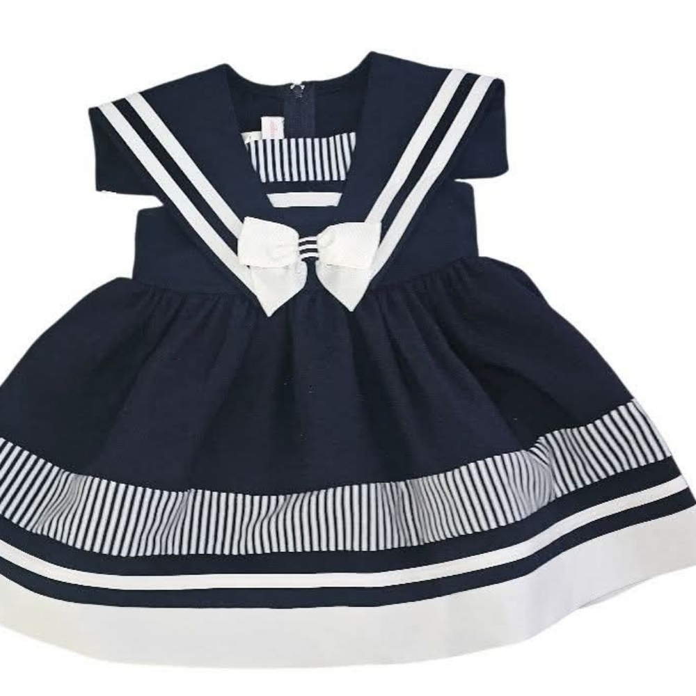 ⚓️ Girl's Bonnie Baby 18m Sailor Dress - Picture 1 of 1